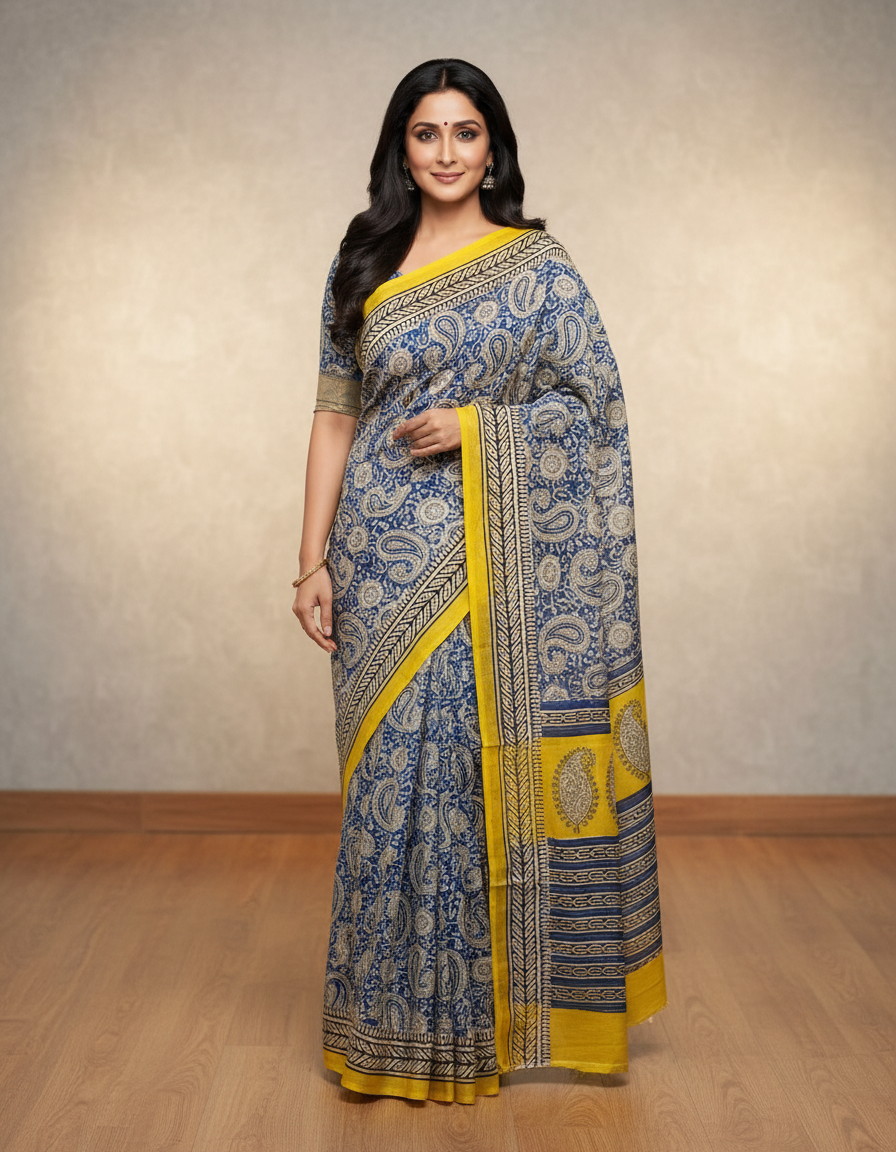 Mul Chanderi Saree