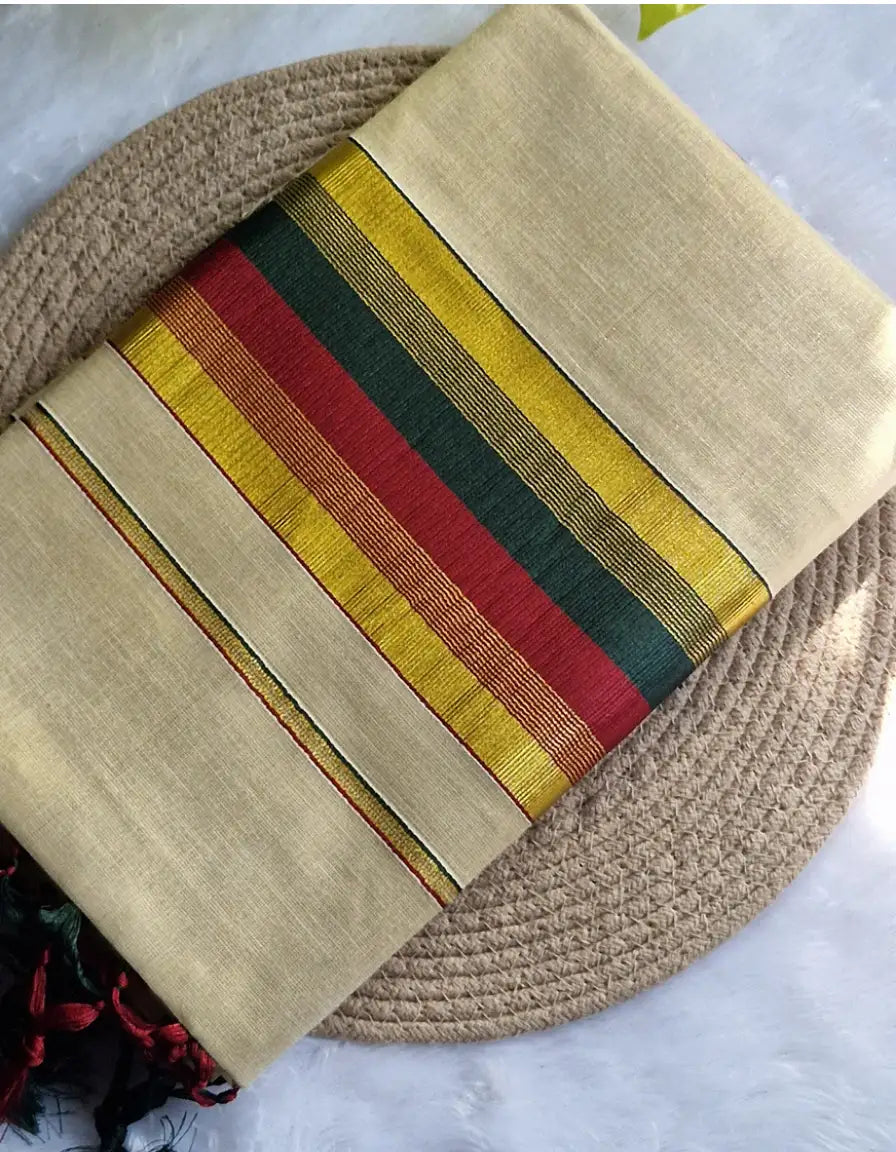 Kerala Kasavu Saree