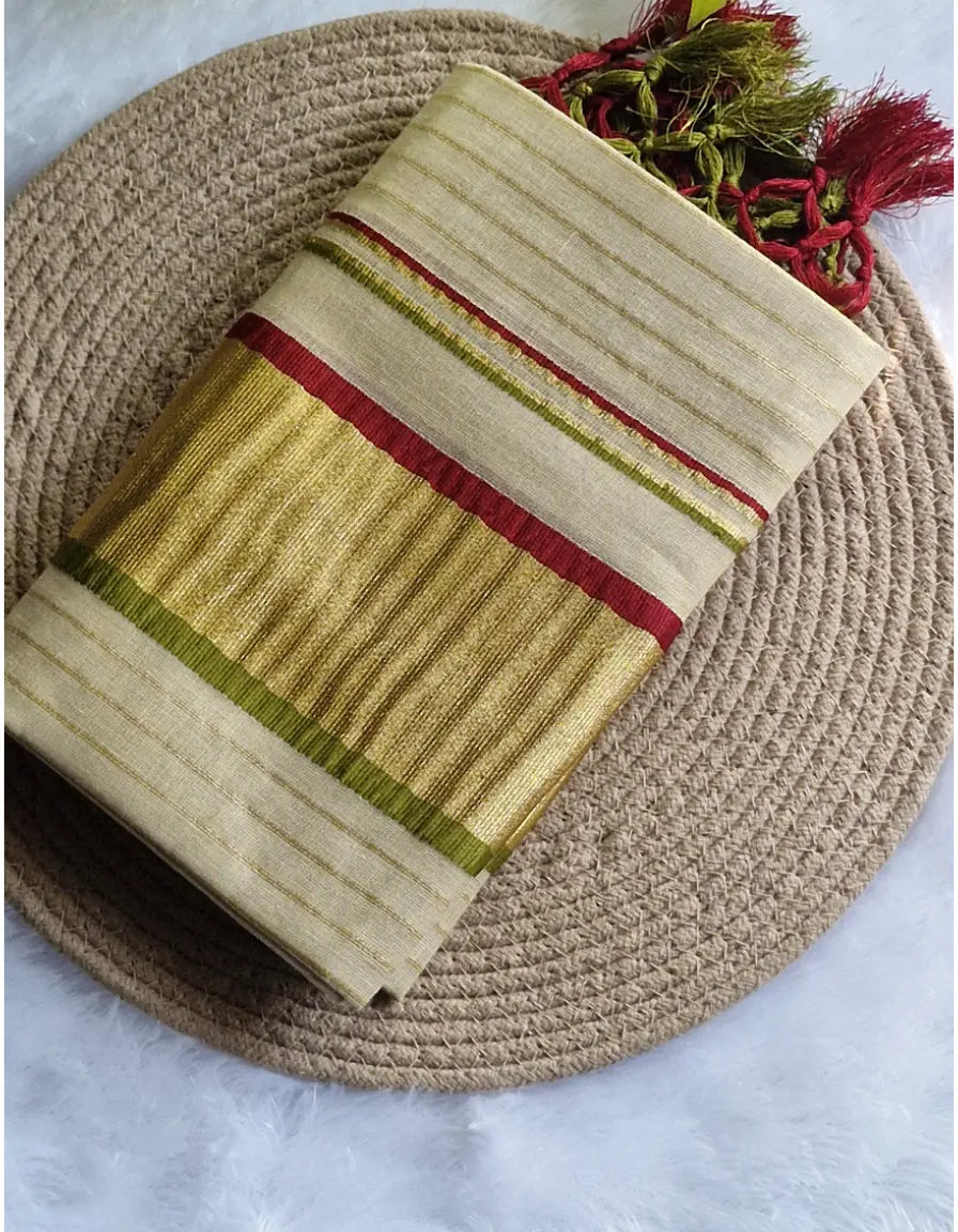 Kerala Kasavu Set Mundu