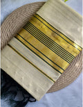 Kerala Kasavu Tissue Sarees